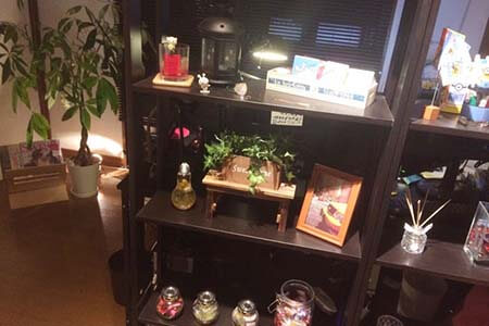 フレーバーグループ岐阜各務原店のスタッフルーム